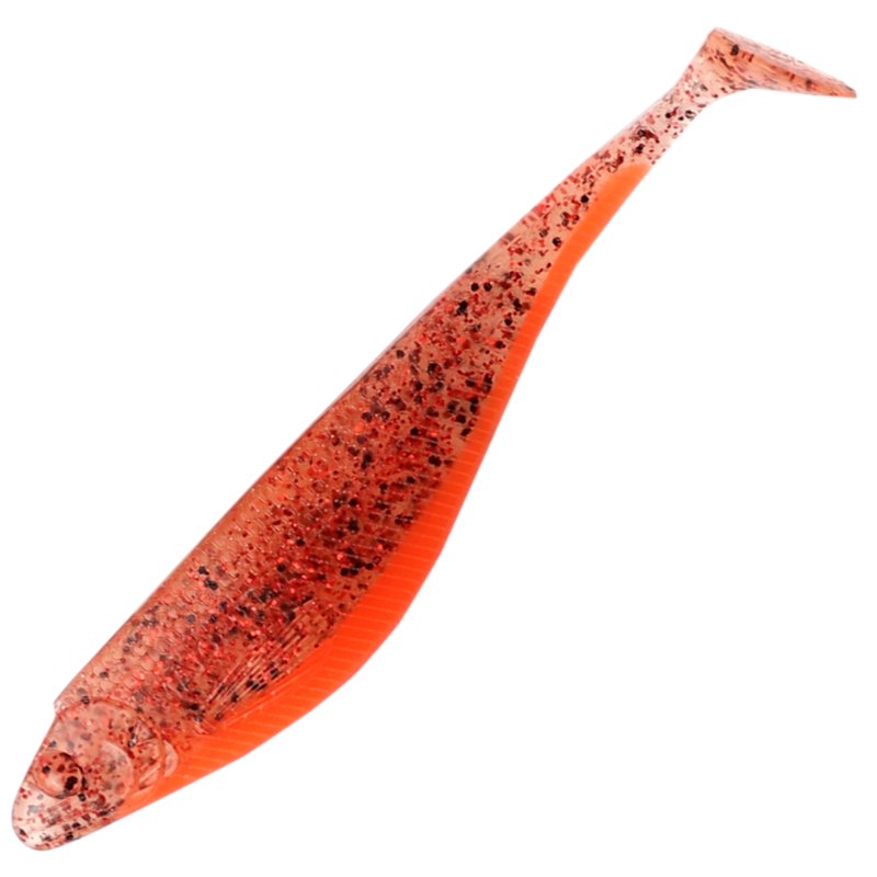 Major Fish Rabaza Red Rubin Shad Gummifisch