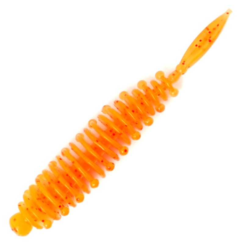 Major Fish Zlotty Gummifische Barsch Forelle Knoblauch - Orange UV - 7 Stück