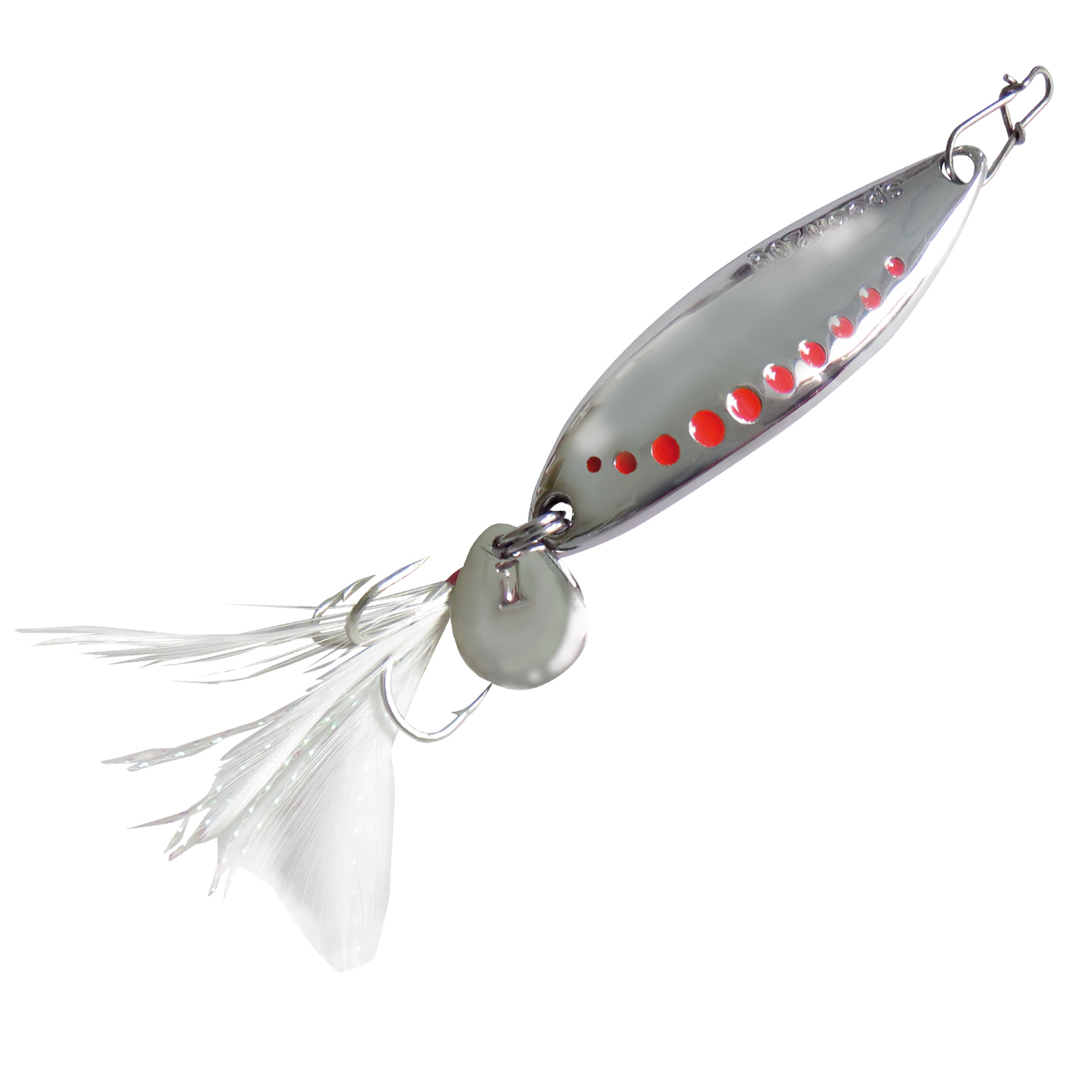 Trendex Silver Wave Leech Spoon 55mm 20g Blinker Spinner Blatt