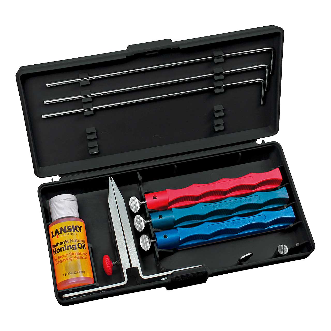 Lansky Messer Schärfer 3er Allround Set Abziehsteine