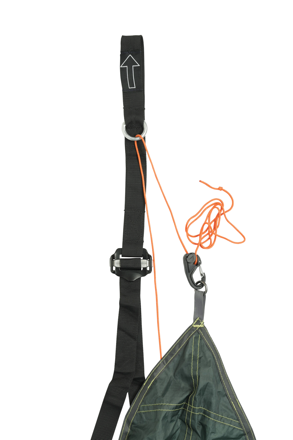 Amazonas - Traveller Camp für Angler Hängematte und Moskitonetz All in One - Grün