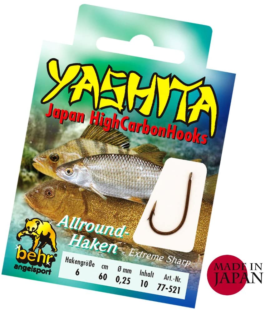 Yashita Allround Haken Made in Japan Gr 2 10 Stück