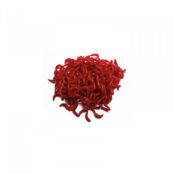 Trendex Behr Artificals 02 Wurm-Made Rot Kunstköder mit Aroma Dose