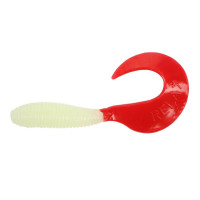 Relax Twister für Barsch Zander 10cm 10 Stück UV Red Glow