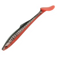 Gummifisch Shad Hecht XXL Swimbait 9" 22,5 cm Red Snapper